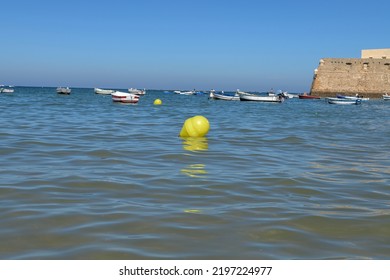 Coast Of The City Of Cádiz, Spain - 19 August 2022