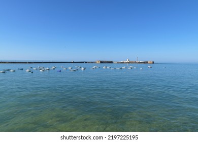 Coast Of The City Of Cádiz, Spain - 19 August 2022