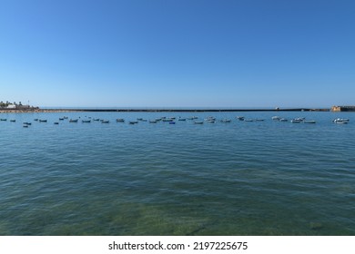 Coast Of The City Of Cádiz, Spain - 19 August 2022