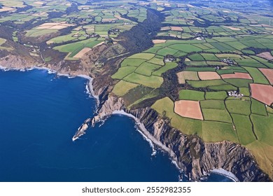 Coast and cliffs of North Devon
