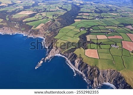 Coast and cliffs of North Devon
