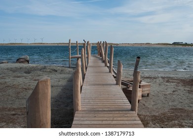 The Coast Of Denmark. Amager Beach.