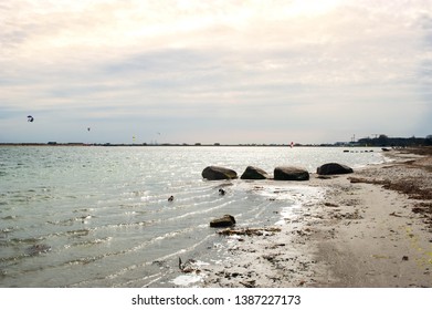 The Coast Of Denmark. Amager Beach.