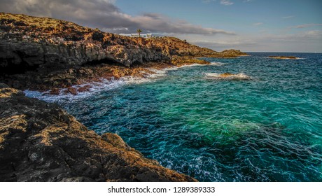 Coast Of Lanzarote Canary Islands