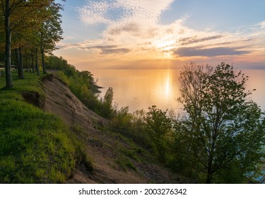 The Coast Line Of Lake Erie In Erie County