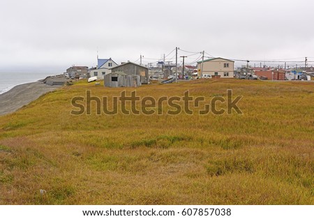 Coast and Meadow View of Barrow, Alaska