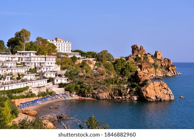 The Coast Near Cefalù Sicily Italy