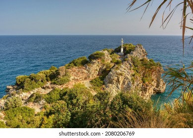 Coast On The Island Of Samos