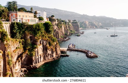 Coast Of Piano Di Sorrento. Italy