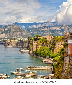 Coast Of Sorrento, Italy.