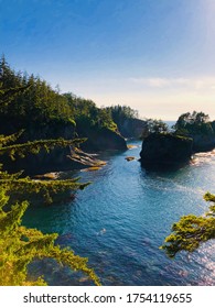 Coastal Bay In The Western Parts Of Washington