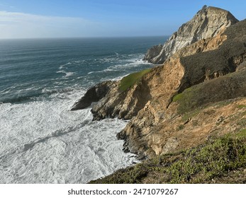 Coastal cliffs and ocean view - Powered by Shutterstock