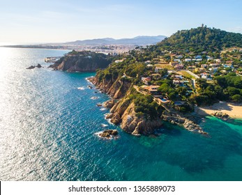 Coastal Costa Dorada From Above