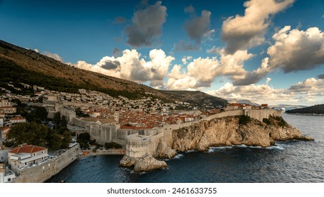 Coastal fortress of Dubrovnik, Croatia - Powered by Shutterstock