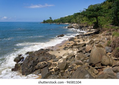 Coastal Landscape Of The Antongil Bay, East Of Madagascar