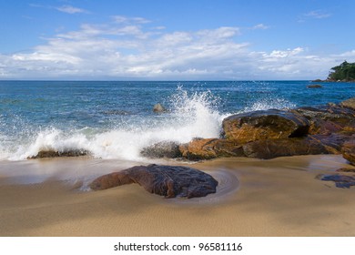 Coastal Landscape Of The Antongil Bay, East Of Madagascar