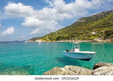 Küstenlandschaft auf der Insel Elba, Toskana, Mittelmeer, Italien