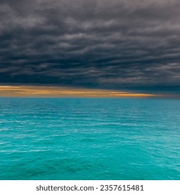Coastal landscape in Peninsula Valdes at dusk, World Heritage Site, Patagonia Argentina - Shutterstock ID 2357615481
