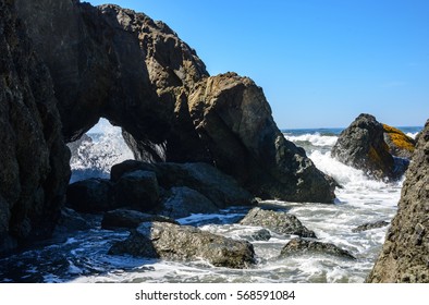Coastal Rock Formation, Ruby Beach, Olympic National Park