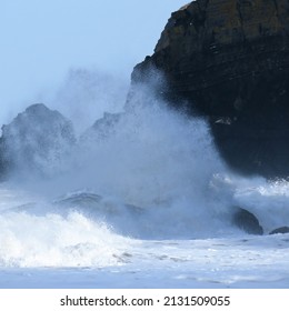 Coastal Sea Coast Cardigan Bay  Wales