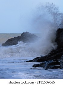 Coastal Sea Coast Cardigan Bay  Wales