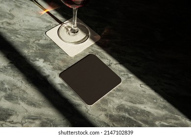 coasters in the sun black and white - Shutterstock ID 2147102839