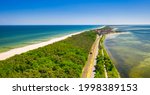 The coastline of the Baltic Sea with beautiful beaches on the Hel Peninsula, Poland.The coastline of the Baltic Sea with beautiful beaches on the Hel Peninsula, Poland.