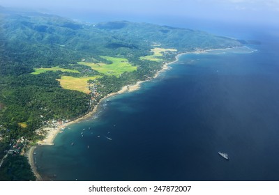 Coastline Of Bohol Island,Philippines