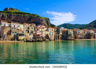 Coastline In Cefalu, Sicily