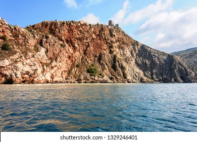 The Coastline Of The Crimean Peninsula Has A Large Number Of Rocks And Hard-to-reach Places To Land On The Shore From The Sea. At The Same Time, These Rocks Are Beautiful, Majestic, Have Different Col