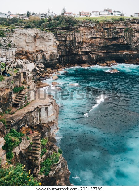 Coastline Diamond Bay Reserve Sydney Australia Stock Photo Edit