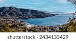 Coastline east of Almunecar, Spain seen from a high viewpoint