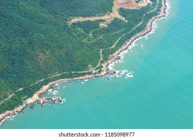 Coastline of Hainan Island