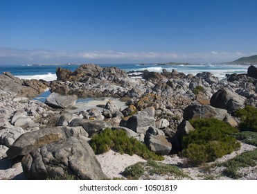 Coastline Inside Posberg Nature Reserve, South Africa