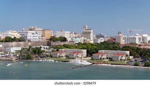 Coastline Panorama San Juan Puerto Rico Stock Photo 3298479 | Shutterstock