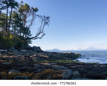 coastline scenic view from Gabriola Island, BC