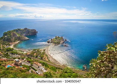 Coastline Taormina, Sicily, Italy