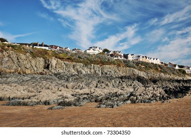 Coastline Of Woolacombe, Devon