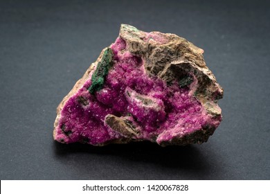 Cobalt Calcite mineral from Congo. Cobalto calcite has the qualities of calcite along with the qualities of cobalt, which creates the pink color. Carbonate mineral with trigonal crystal system.