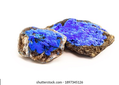 Cobalt is a chemical element present in the enameled mineral (CoAs2), which is used as a pigment for the blue tint in the entire industry worldwide - Shutterstock ID 1897345126