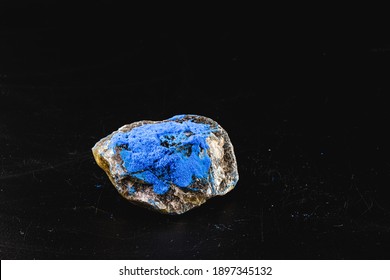 Cobalt is a chemical element present in the enameled mineral, blue pigment for industrial use - Shutterstock ID 1897345132