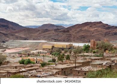 Cobalt Mine At Bou-Azzer In The Anti Atlas Mountains Of Morocco.