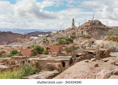 Cobalt Mine At Bou-Azzer In The Anti Atlas Mountains Of Morocco.