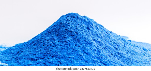 cobalt oxide, blue pigment, used in the ceramic industry as an additive to create blue enamels in the chemical industry to produce cobalt salts - Shutterstock ID 1897621972