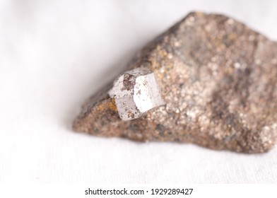 cobaltite or cobalt mineral sample used in manufacturing - Shutterstock ID 1929289427