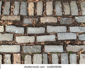 Cobble Stone Side Walk Texture Photo