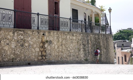 Cobble Street. Santo Domingo, Dominican Republic