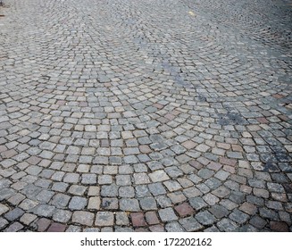 Cobblestone Driveway.