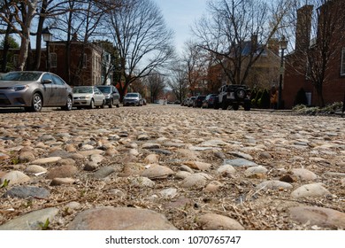 Cobblestone Streets In Alexandria VA