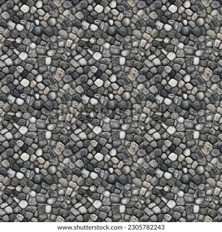 cobblestone tillable seamless texture stone pavement 